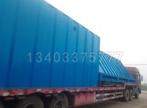 湖北省沙市黄经理在我公司订购的六台PPC型96-8气箱式布袋除尘器已经装车发货