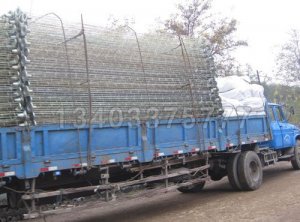 河南省洛阳刘经理订购的1500根带文氏管除尘骨架已经装车发货了